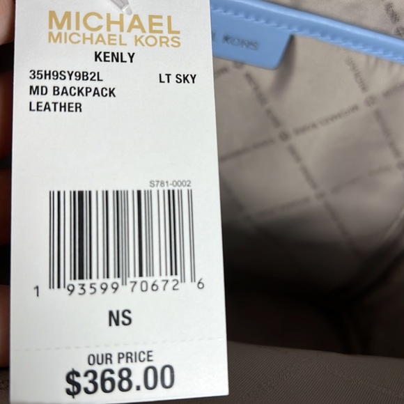 🌸 NWT MICHAEL KORS KENLY MEDIUM BACKPACK LEATHER - Picture 6 of 12